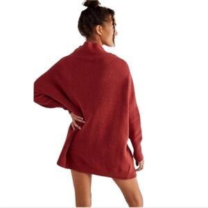 FREE PEOPLE Ottoman Slouchy Ribbed Tunic